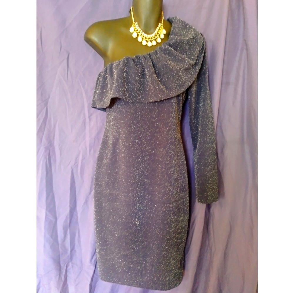 Navy Blue Sparkle Dress